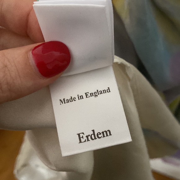 Erdem Print Long Dress EUC - Picture 9 of 9